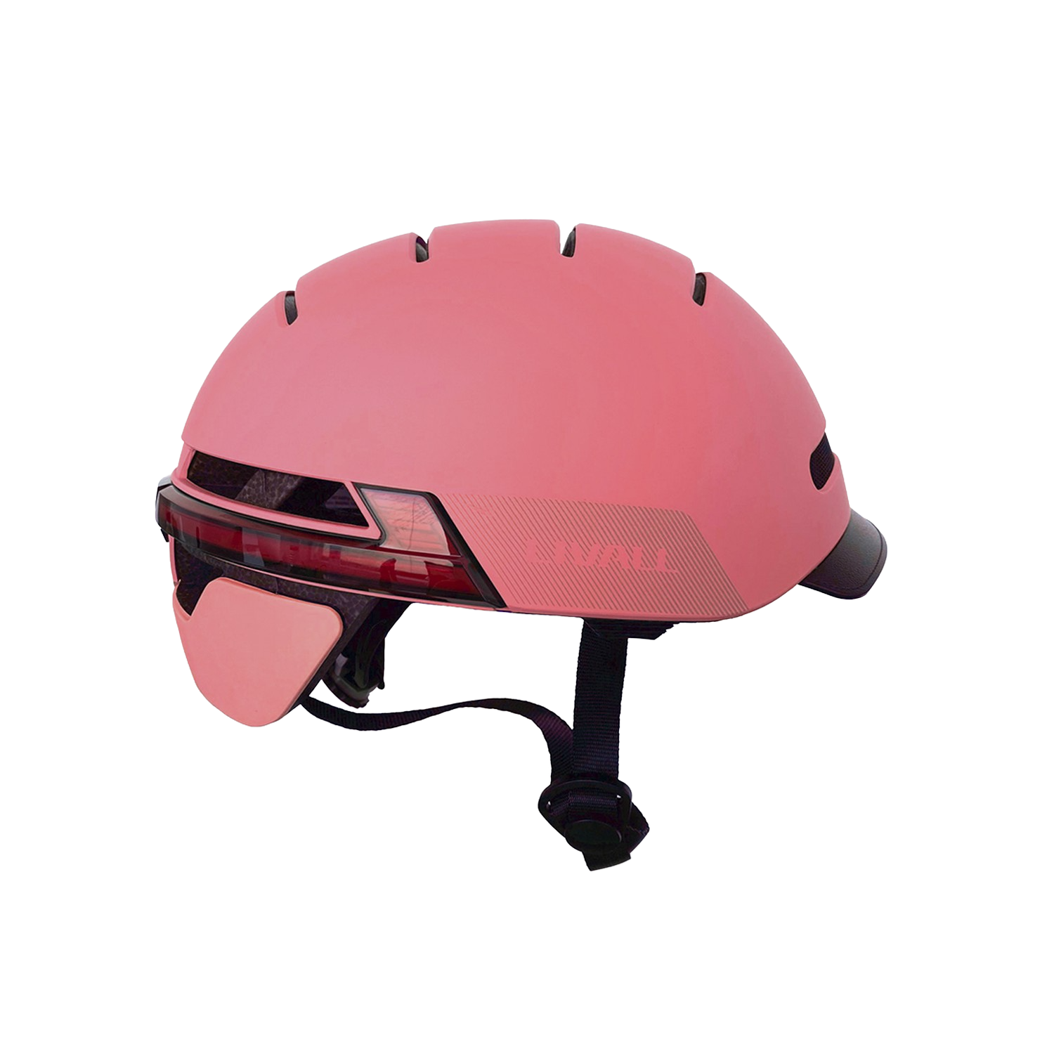 Livall Bh51m Neo casco smart urbano 5458cm rosa talla 54 58 luz trasera bluetooth altavoces sos manos libres led 2021 5458