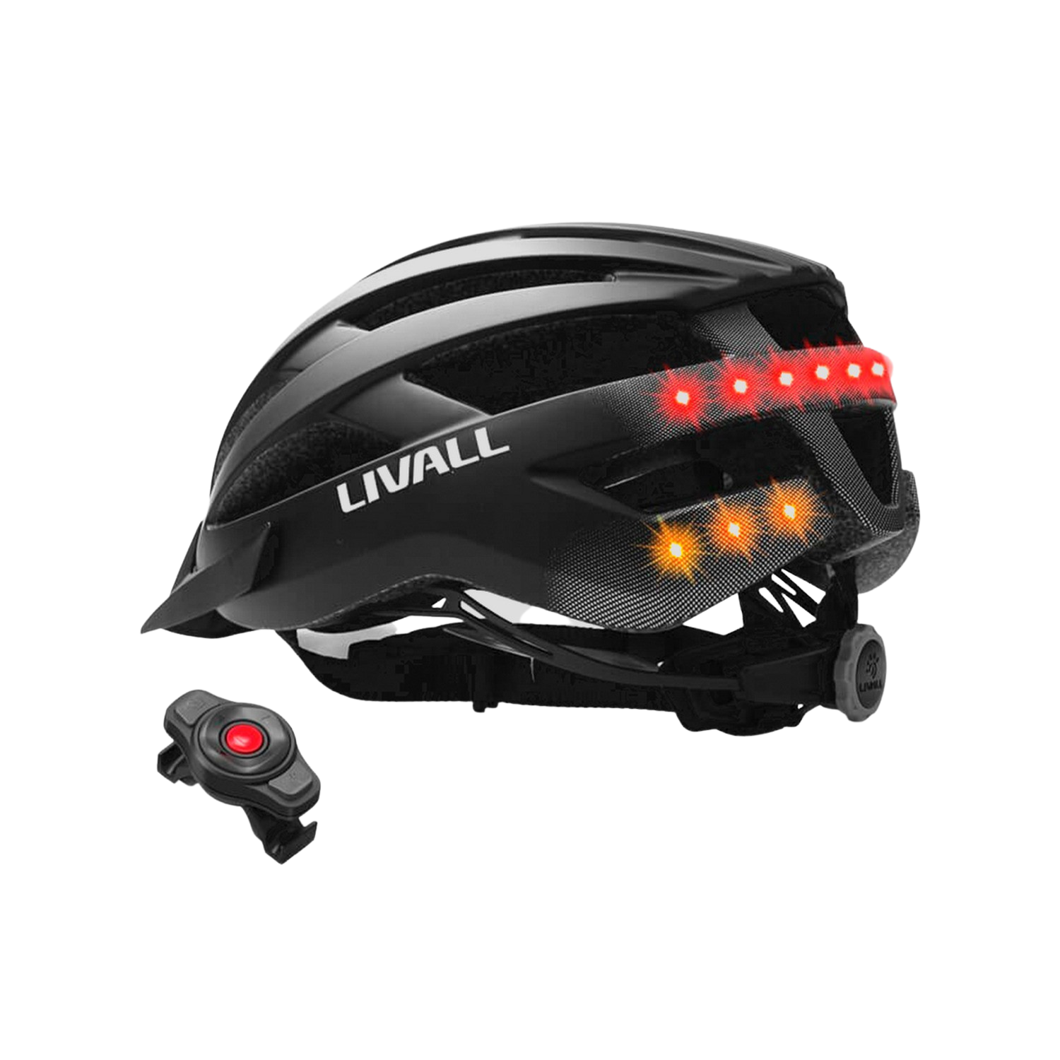 Casco Livall Mt1 neo talla 54 58 cm luz trasera bluetooth altavoces sos manos libres