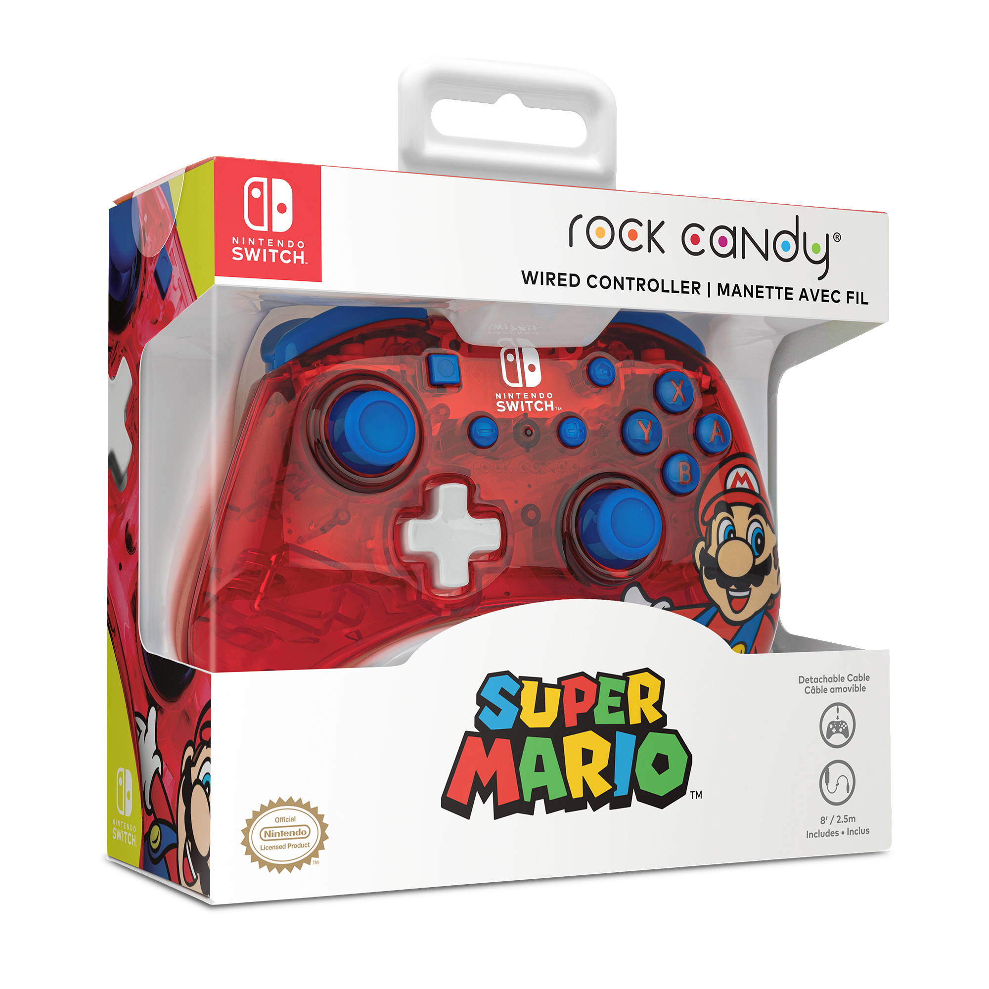 PDP LLC Rock Candy™: für Controller Mario Mehrfarbig Punch Switch Nintendo