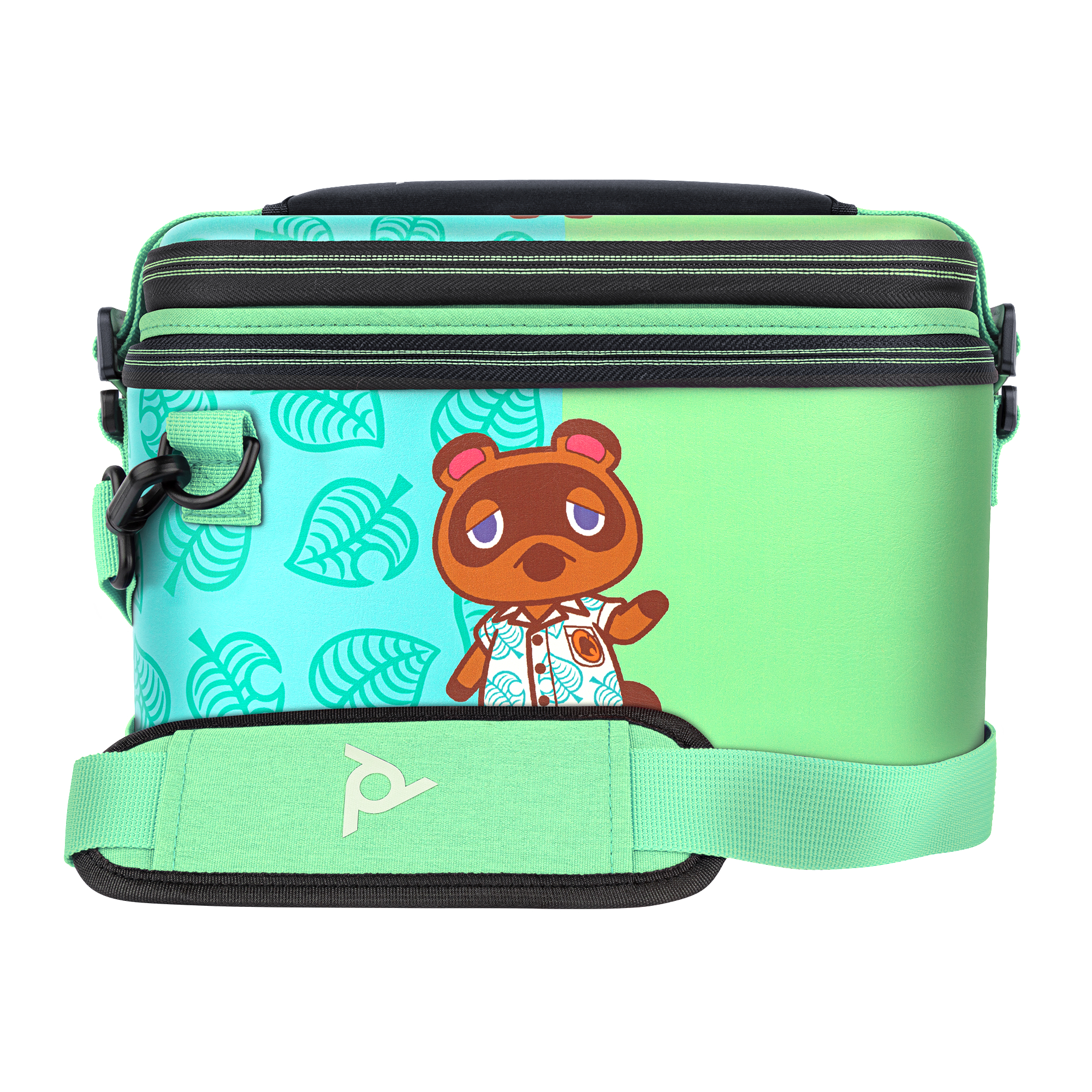 PDP LLC Pull-N-Go-Koffer: Animal Crossing Tom Nook, Tasche für Konsole, Mehrfarbig