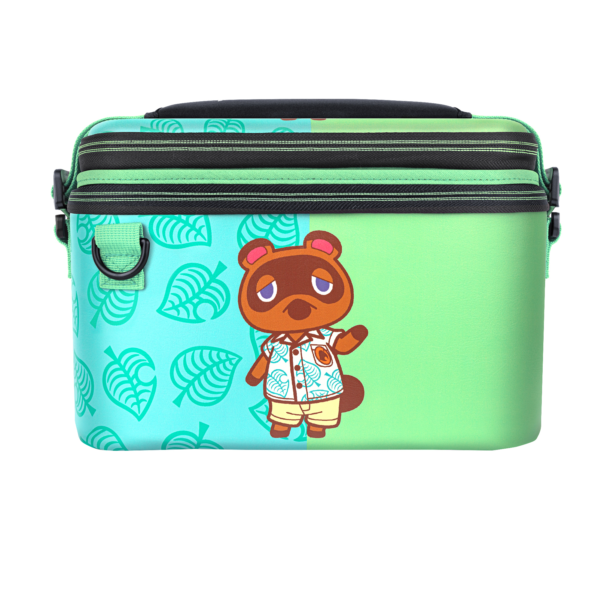 PDP LLC Pull-N-Go-Koffer: Animal Crossing Tom Nook, Tasche für Konsole, Mehrfarbig