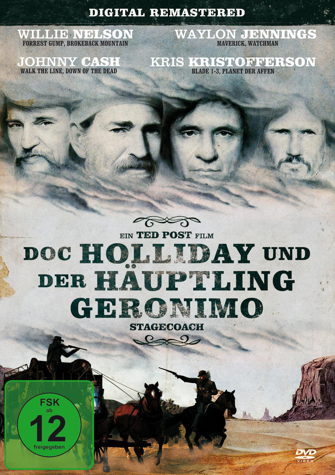 Doc Holliday und DVD der Häuptling Geronimo