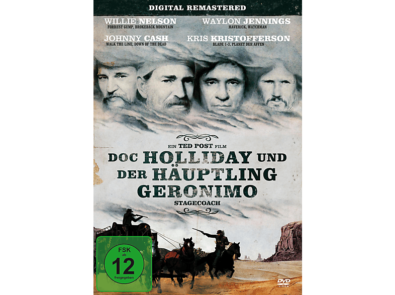 Doc Holliday und DVD der Häuptling Geronimo