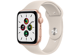 APPLE Watch Series SE 1.Nesil GPS, 44mm Altın Rengi Alüminyum Kasa ve Spor Kordon