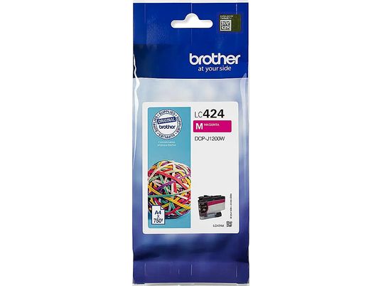 BROTHER LC-424M - Cartouche d'encre (Magenta.)