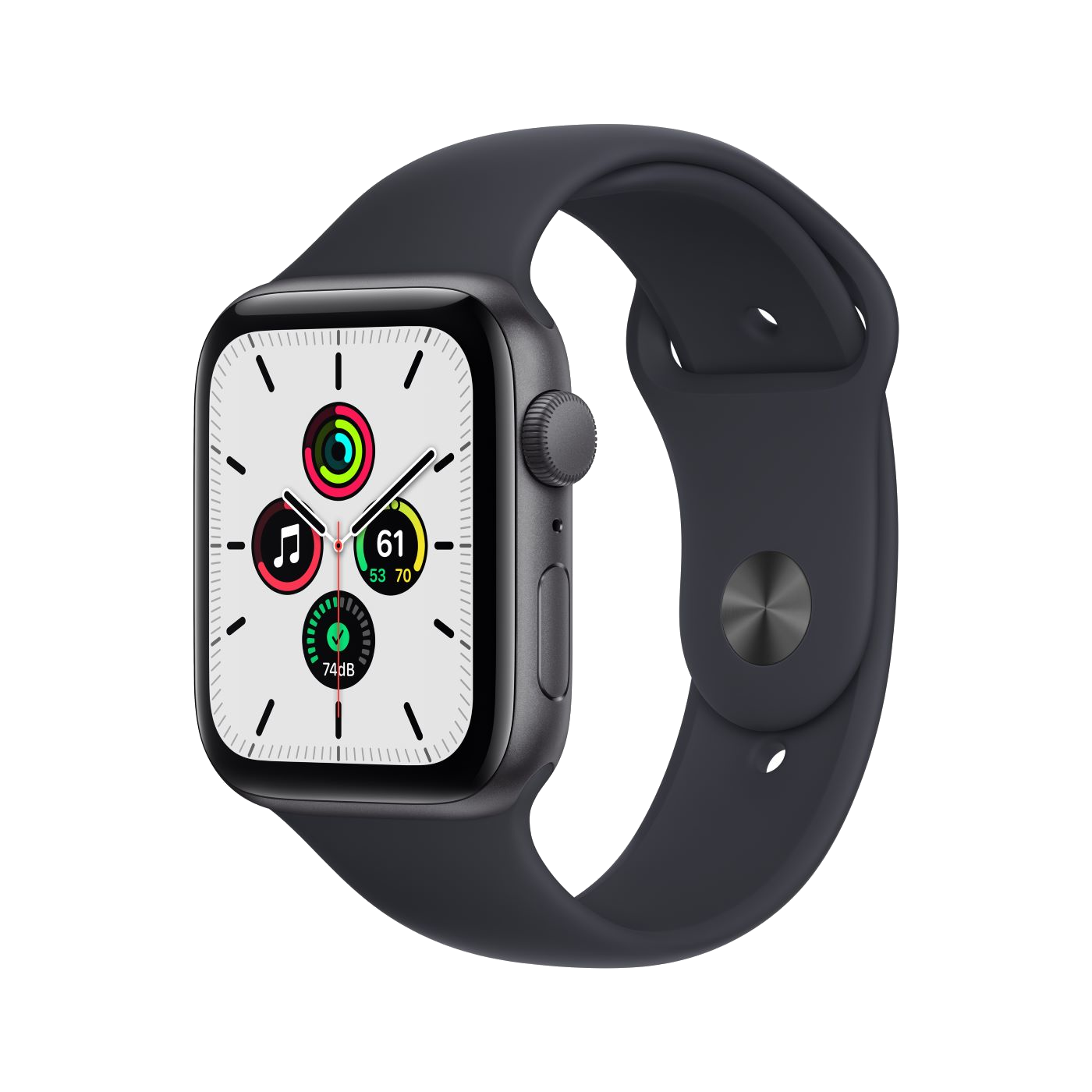 APPLE Watch Series SE 1.Nesil GPS 44mm Uzay Grisi Alüminyum Kasa ve Spor Kordon