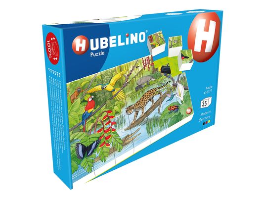HUBELINO Regno animale nella foresta pluviale tropicale (35 pezzi) - Puzzle (multicolore)