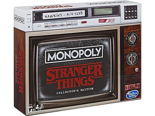 HASBRO Monopoly : Stranger Things - Édition Collector (français) - Brettspiel (Mehrfarbig)