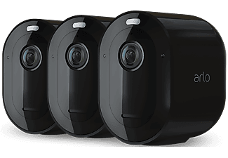 ARLO Pro4 Spotlight Camera 3-Pack Zwart