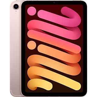 APPLE iPad mini (2021 6ª gen), 64 GB, Rosa, WiFi + Cell, 8.3 ", Retina, Chip A15 Bionic, iPadOS
