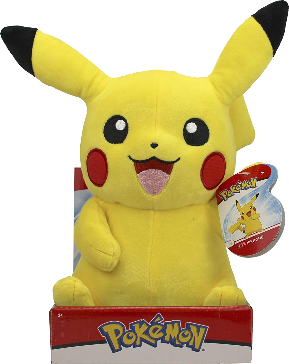 BOTI Pokémon: Pikachu - Plüschfigur (Gelb)