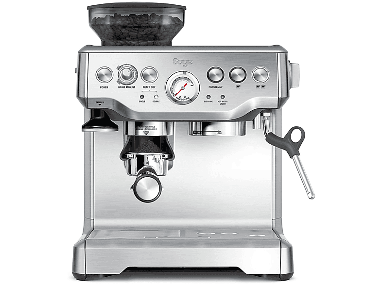 Sage THE Barista Express Macchina Caffé Automatica, Brushed Stainless Steel