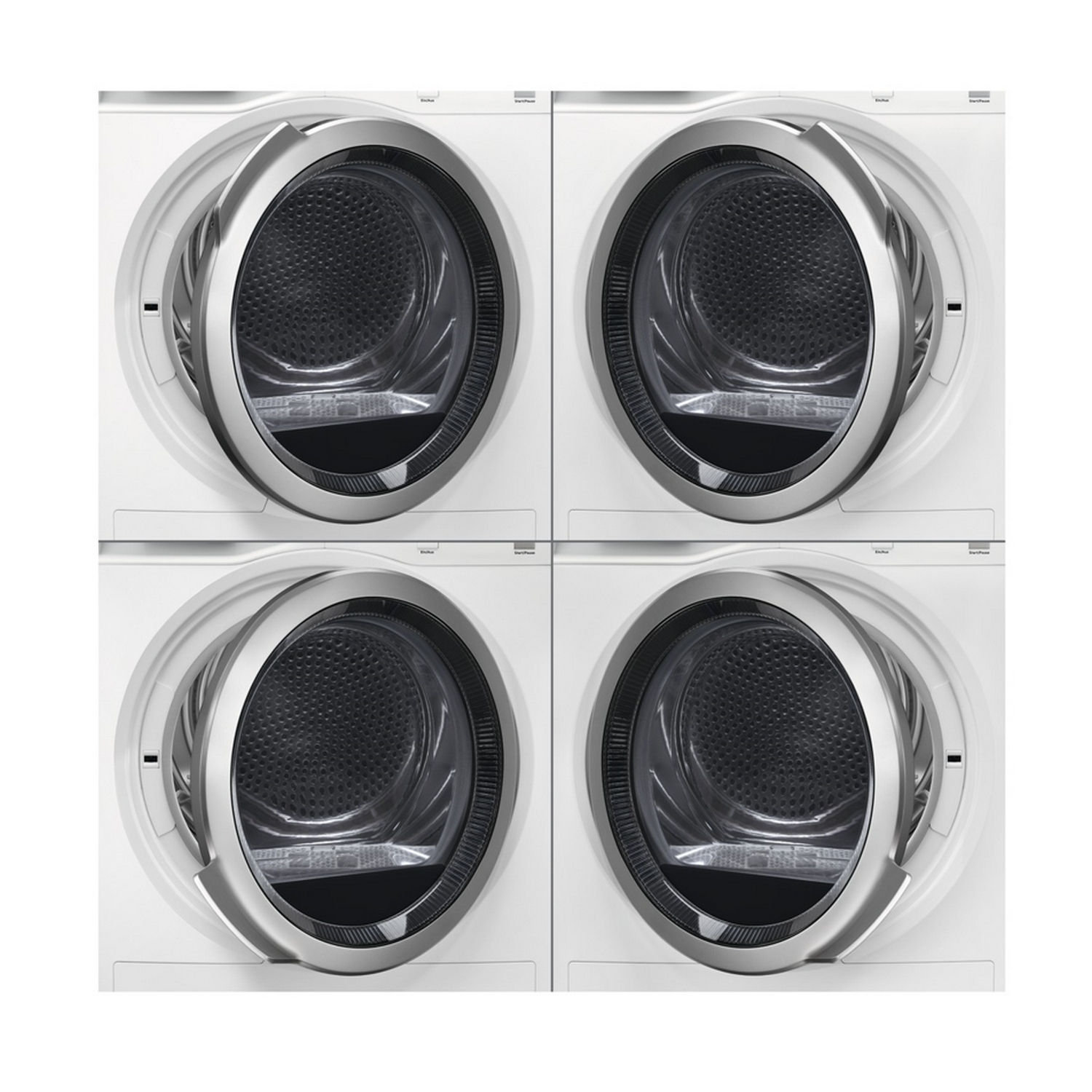 Secadora - AEG T8DBG842, Independiente, Carga frontal, 8kg, Blanco