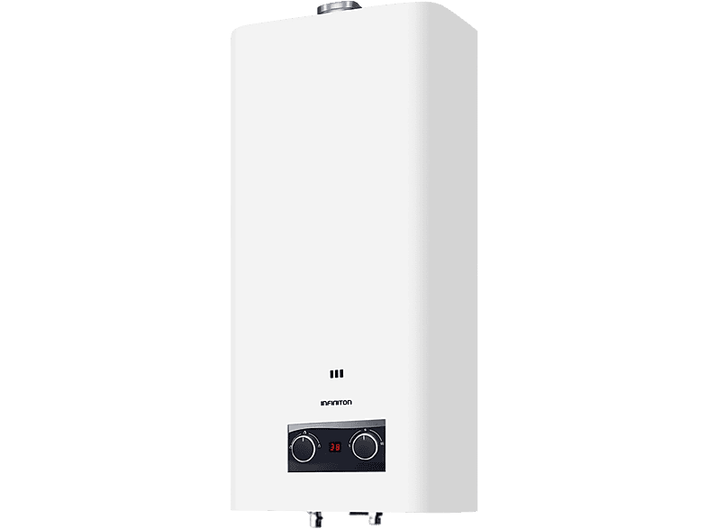 Calentador a gas  Infiniton GWA-11NG, Gas natural ,19.7 kW, Atmosférico,  11 l/min, Blanco