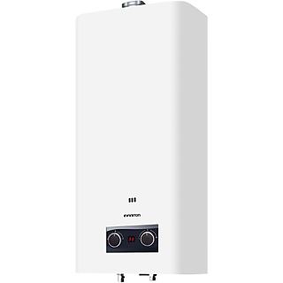 Calentador a gas - Infiniton GWA-11NG, Gas natural ,19.7 kW, Atmosférico, 11 l/min, Blanco