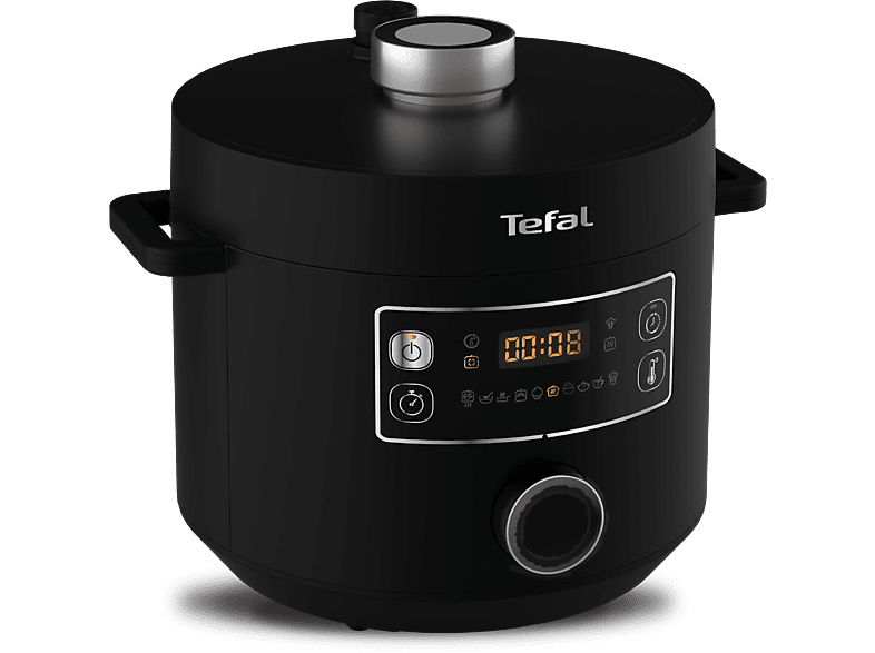 TEFAL CY754830 Turbo Cuisine Classic Elektromos gyorsfőző kukta, fekete