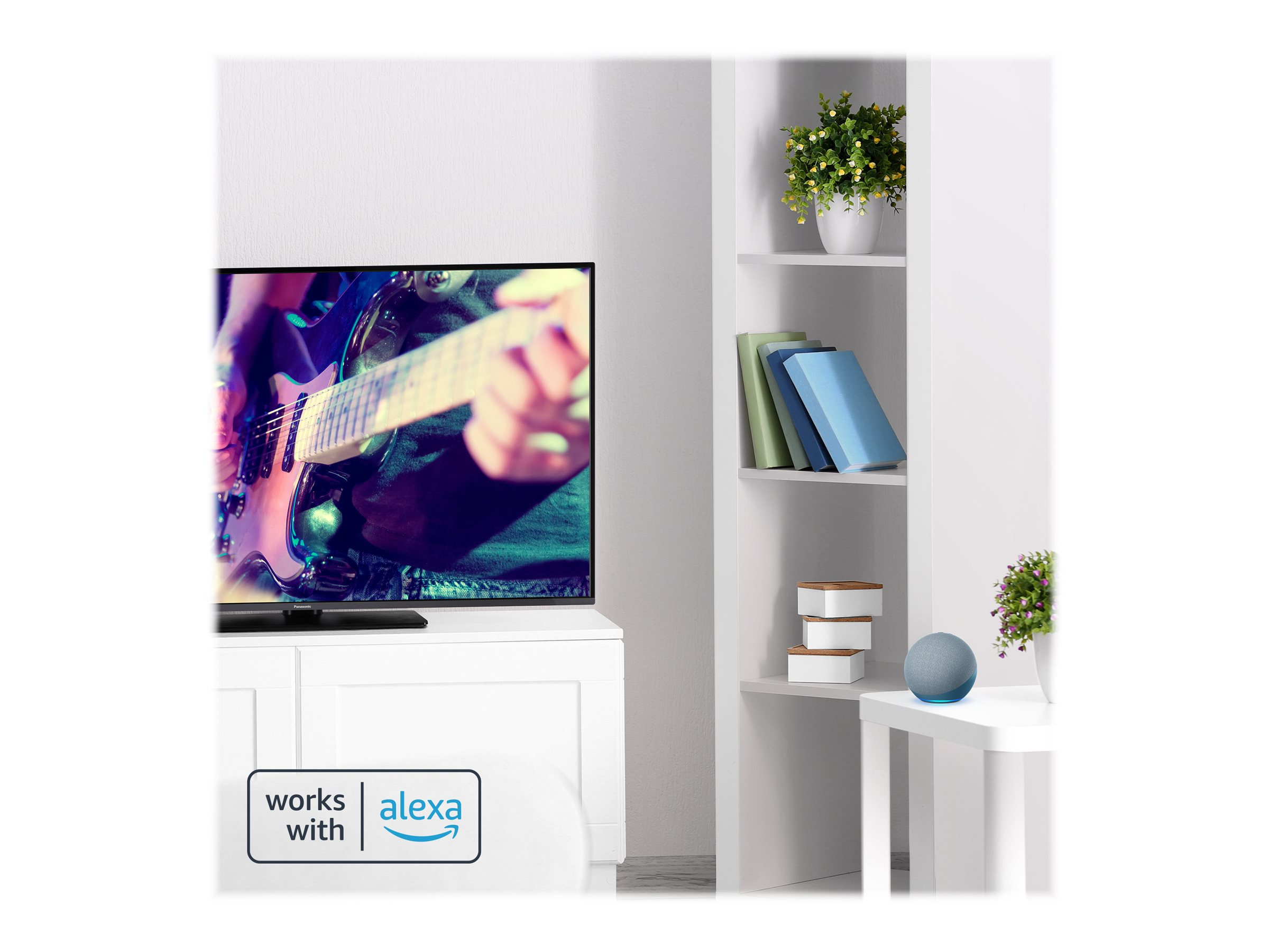PANASONIC TX-43JXW604 LCD TV (Flat, 43 Zoll / 108 cm, HDR 4K, SMART TV, my Home Screen (Smart))