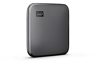 Disco duro SSD externo 480 GB - WD Elements SE SSD, Portátil, Lectura 400 MB/s, USB 3.0, Para Windows y Mac, Negro