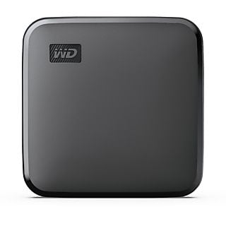 Disco duro SSD externo 1 TB - WD Elements SE SSD, Portátil, Lectura 400 MB/s, USB 3.0, Para Windows y Mac, Negro