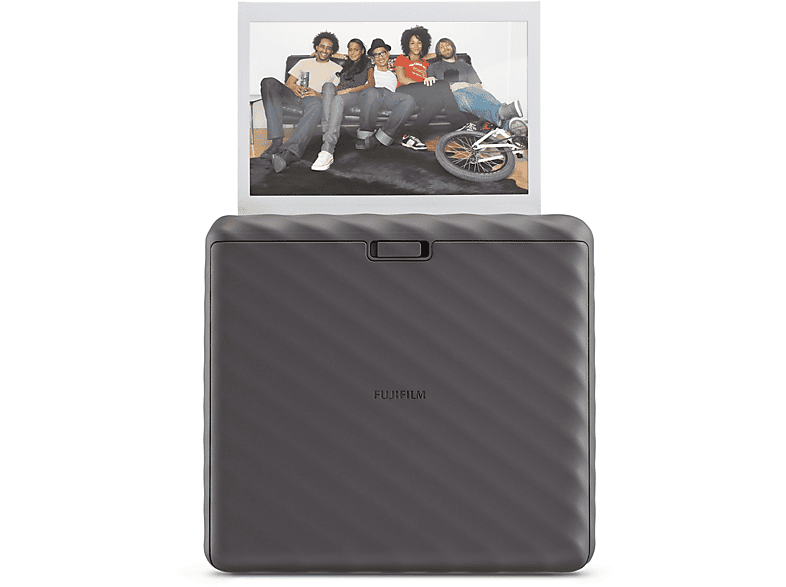 Stampante fotografica portatile Fujifilm Instax Link WIDE, per Smartphone a Sviluppo Istantaneo, bluetooth, Dimensioni Immagine 62x99 mm, grigio