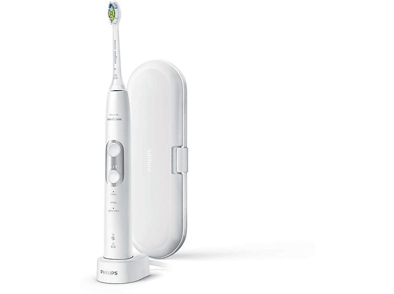 PHILIPS HX6877/28 Sonicare ProtectiveClean Series 6100 Szónikus elektromos fogkefe, utazótokkal, fehér