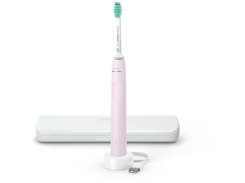 PHILIPS HX3673/11 Sonicare Series 3100 Szónikus elektromos fogkefe, utazótokkal, rózsaszín