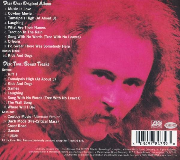 David Crosby - If I Could Only Remember My Name(5oth Anniversary  - (CD)