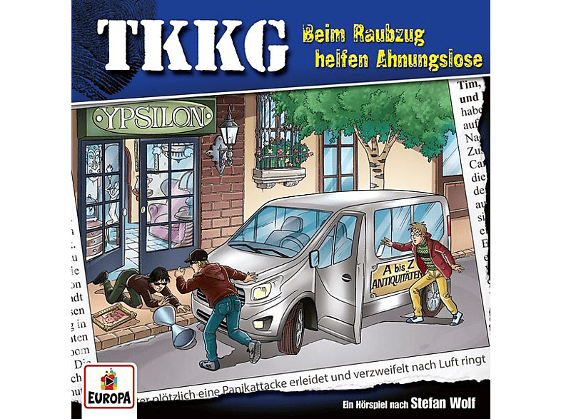 Tkkg - Folge 221: Beim Raubzug helfen Ahnungslose - (CD)