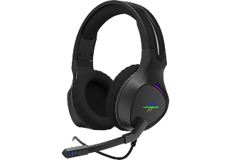 URAGE Gaming Headset SoundZ 710 7.1, Over-Ear, USB-A, 20 Ohm, 7.1 Surround, Schwarz