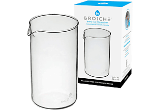 GROSCHE 8 Cup 1000 ml French Press Yedek Cam