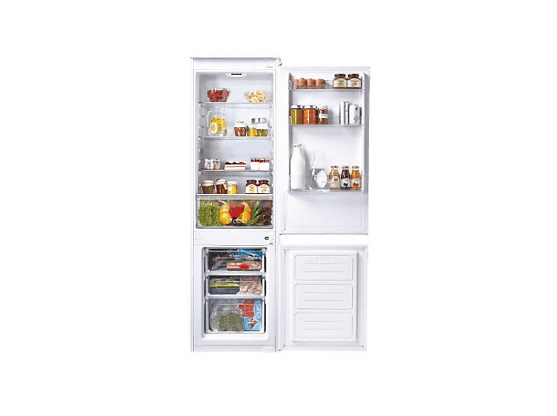 Amica KGCL 386 160 E Kühl-Gefrierkombination/Edelstahloptik / 159cm Höhe/FrostControl