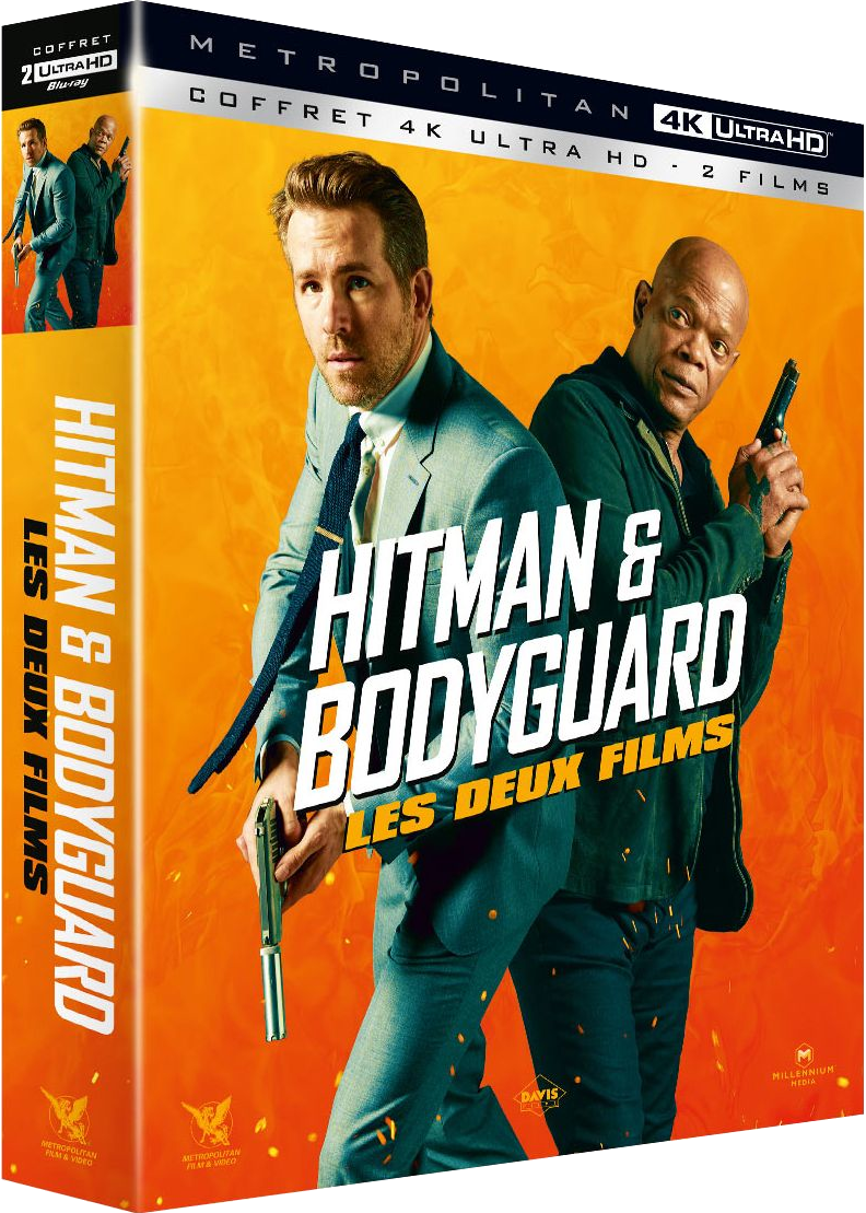 Hitman & Bodyguard 4K Ultra HD Blu-ray boxset. Met Ryan Reynolds en Samuel L. Jackson.