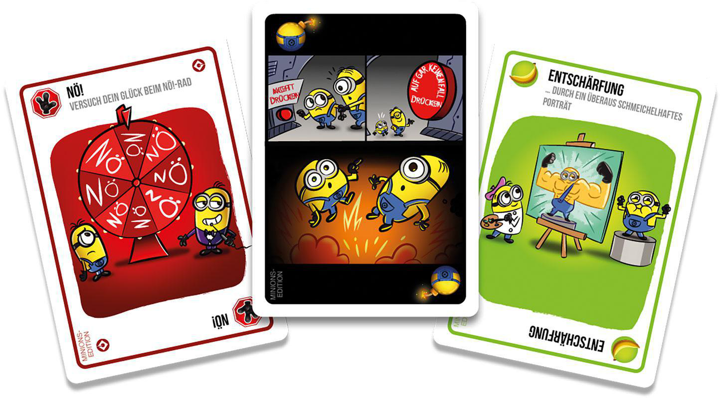 EXPLODING KITTENS Minions Kartenspiel Mehrfarbig