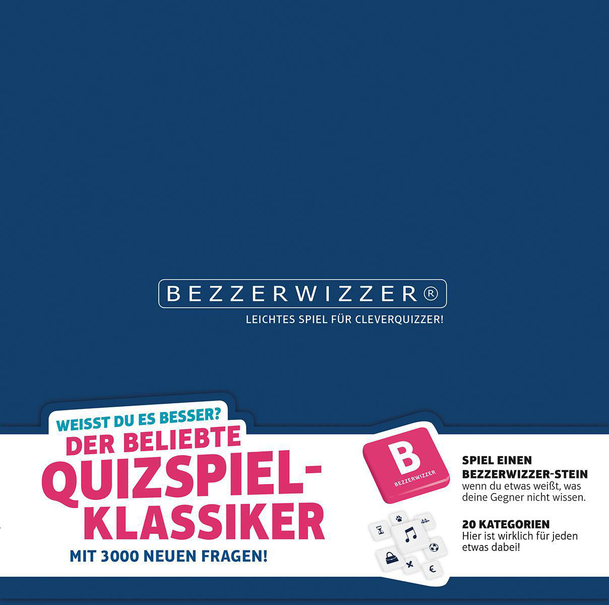 BEZZERWIZZER STUDIO Bezzerwizzer Denk- und Quizspiel Mehrfarbig