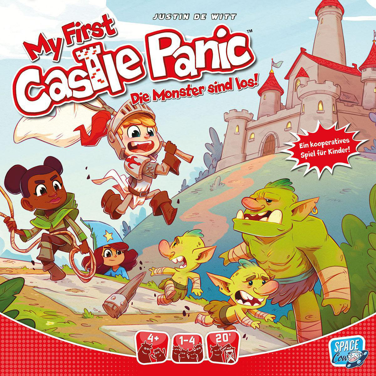 My Kinderspiel Mehrfarbig first SPACE Panic COW Castle