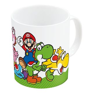JOOJEE Super Mario : Family Nintendo - Tasse (Multicolore)
