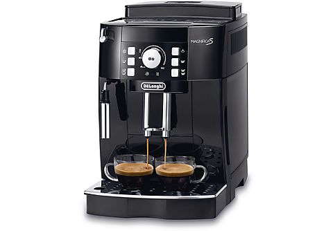 Kaffeevollautomat DELONGHI Magnifica S ECAM21.116.B Kaffeevollautomat  Schwarz Kegelmahlwerk mit 13 einstellbaren Mahlgraden | MediaMarkt