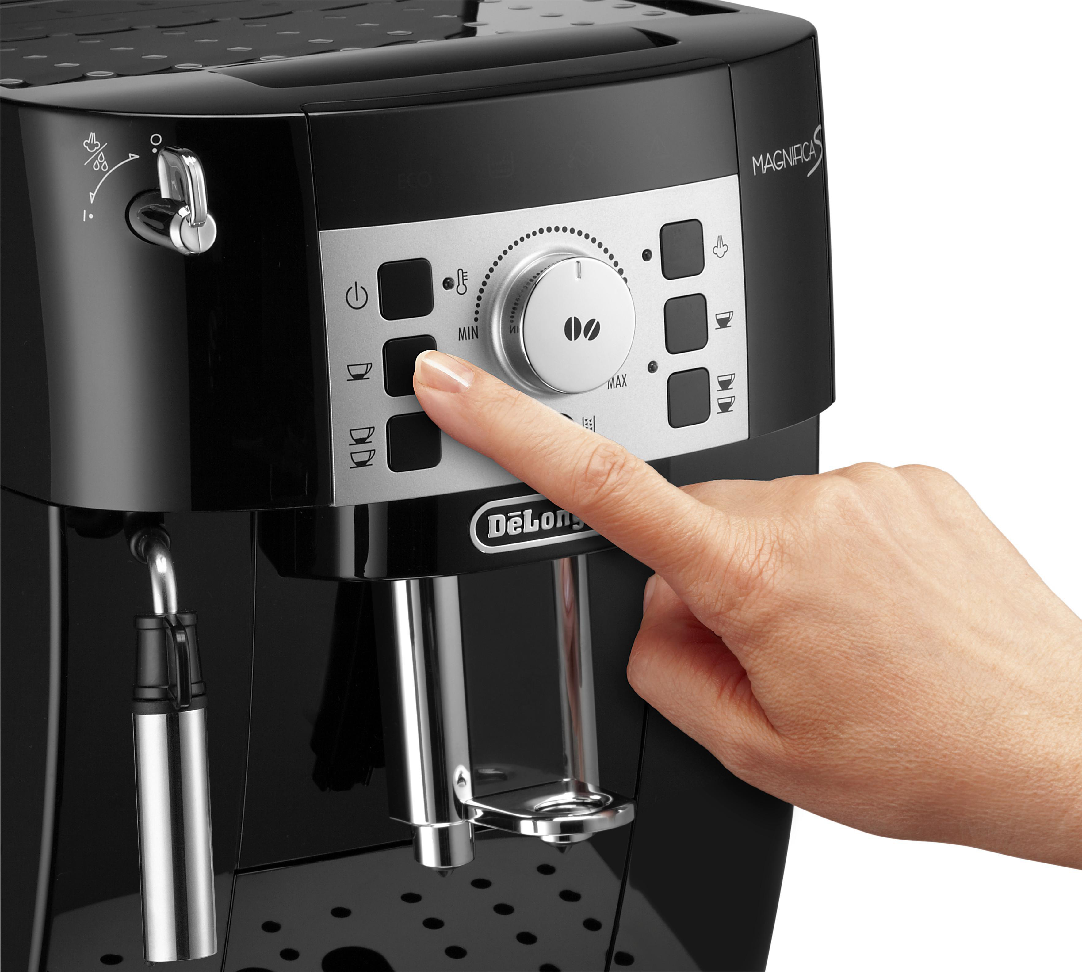 DELONGHI Magnifica S ECAM21.116.B  Kaffeevollautomat Schwarz