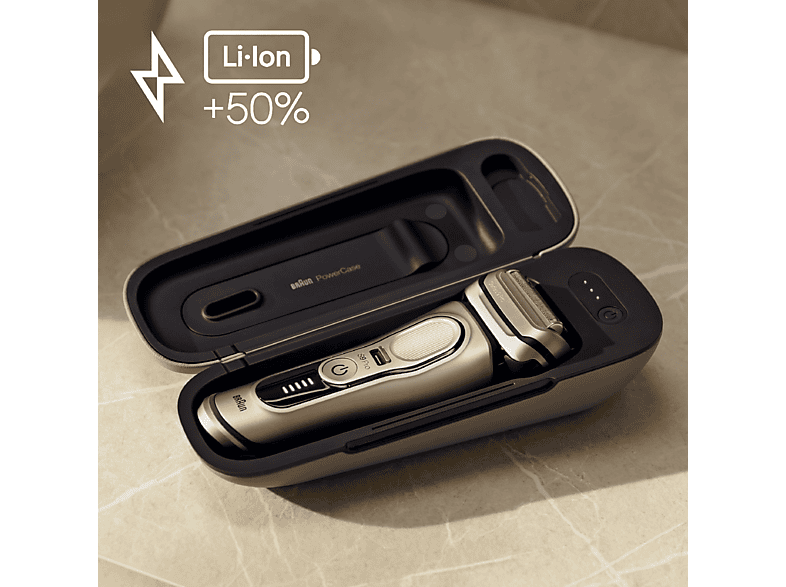 BRAUN Series 8/9 PowerCase Grijs | MediaMarkt