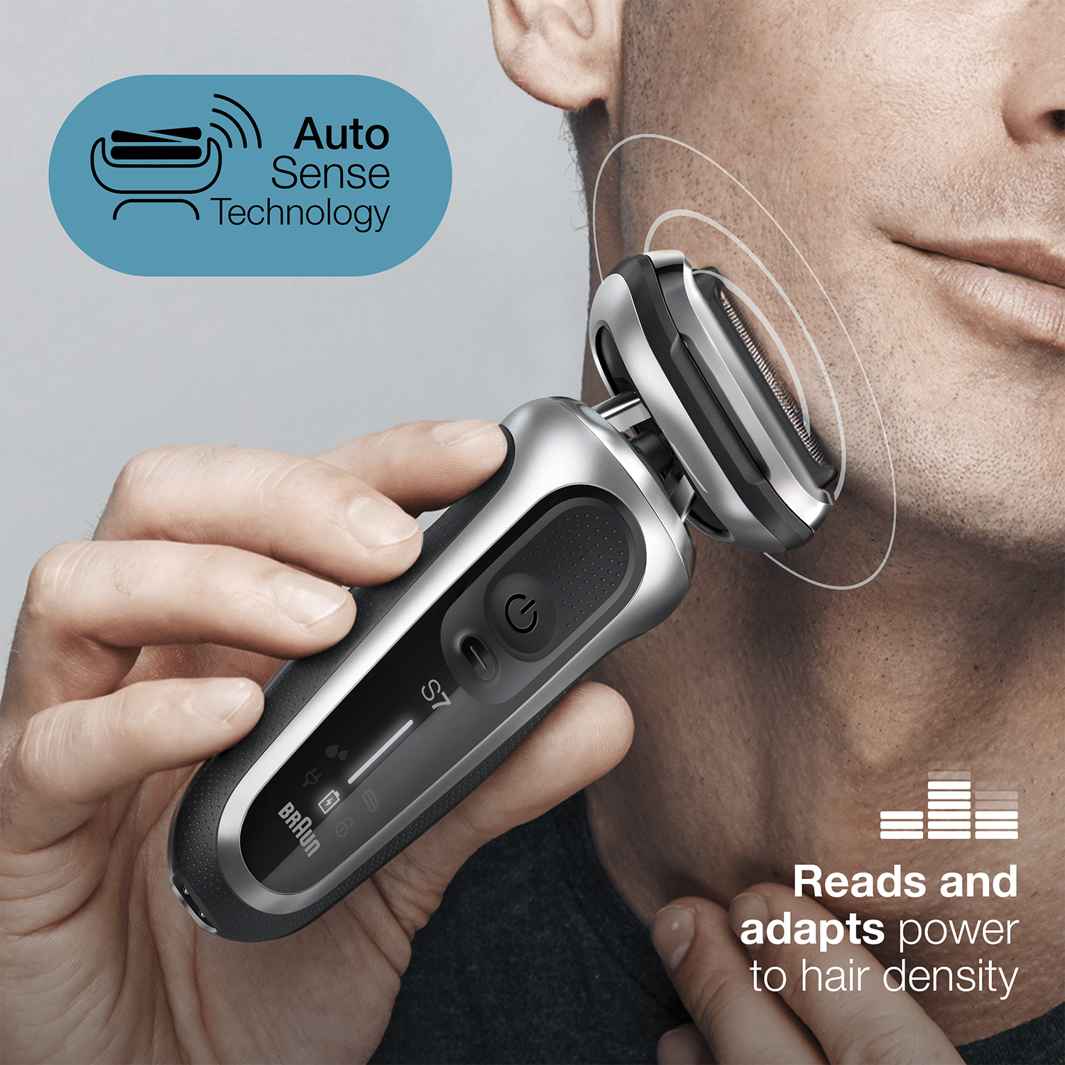 BRAUN Series 7 70-S7500cc Zilver