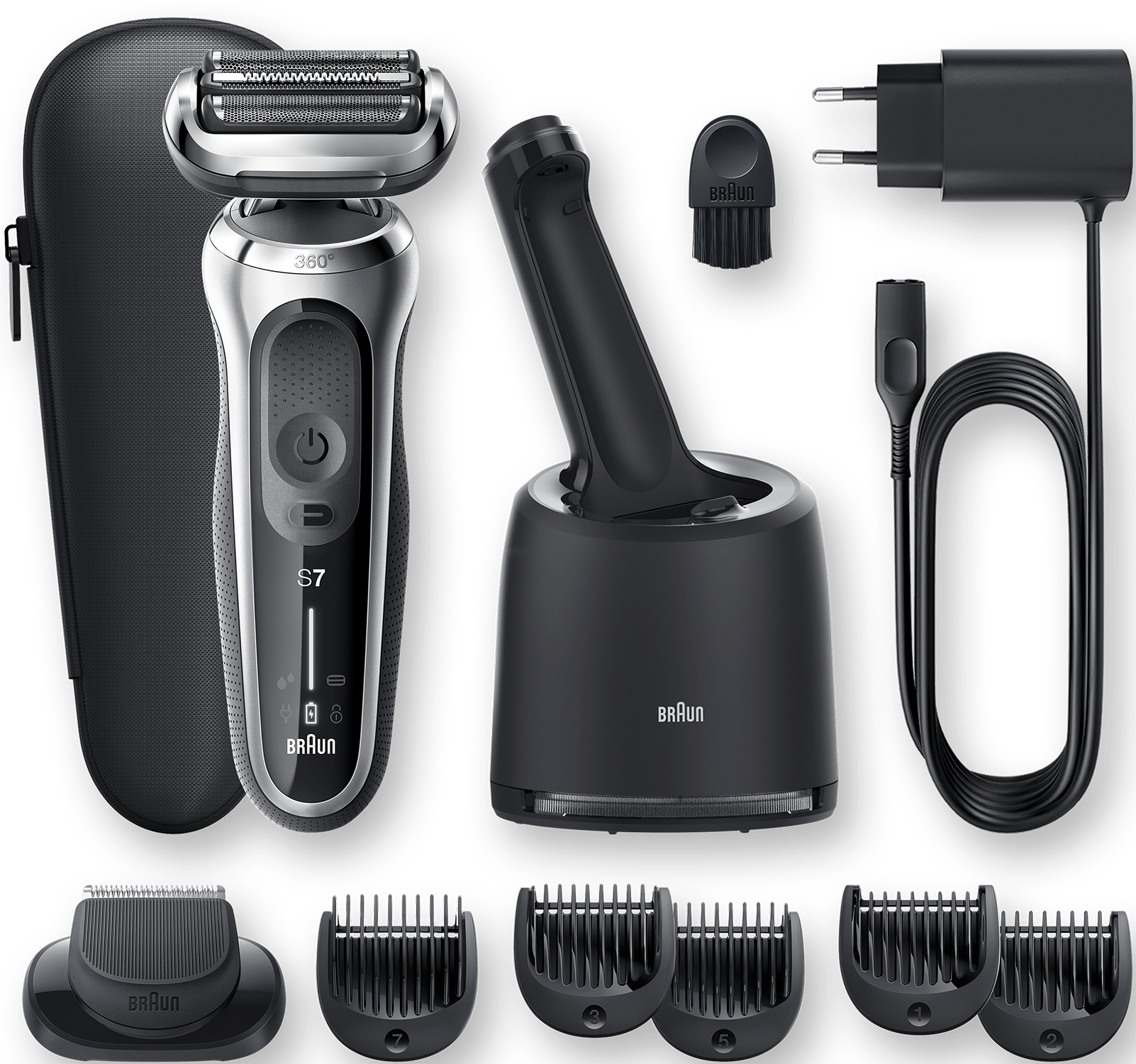 BRAUN Series 7 70-S7500cc Zilver