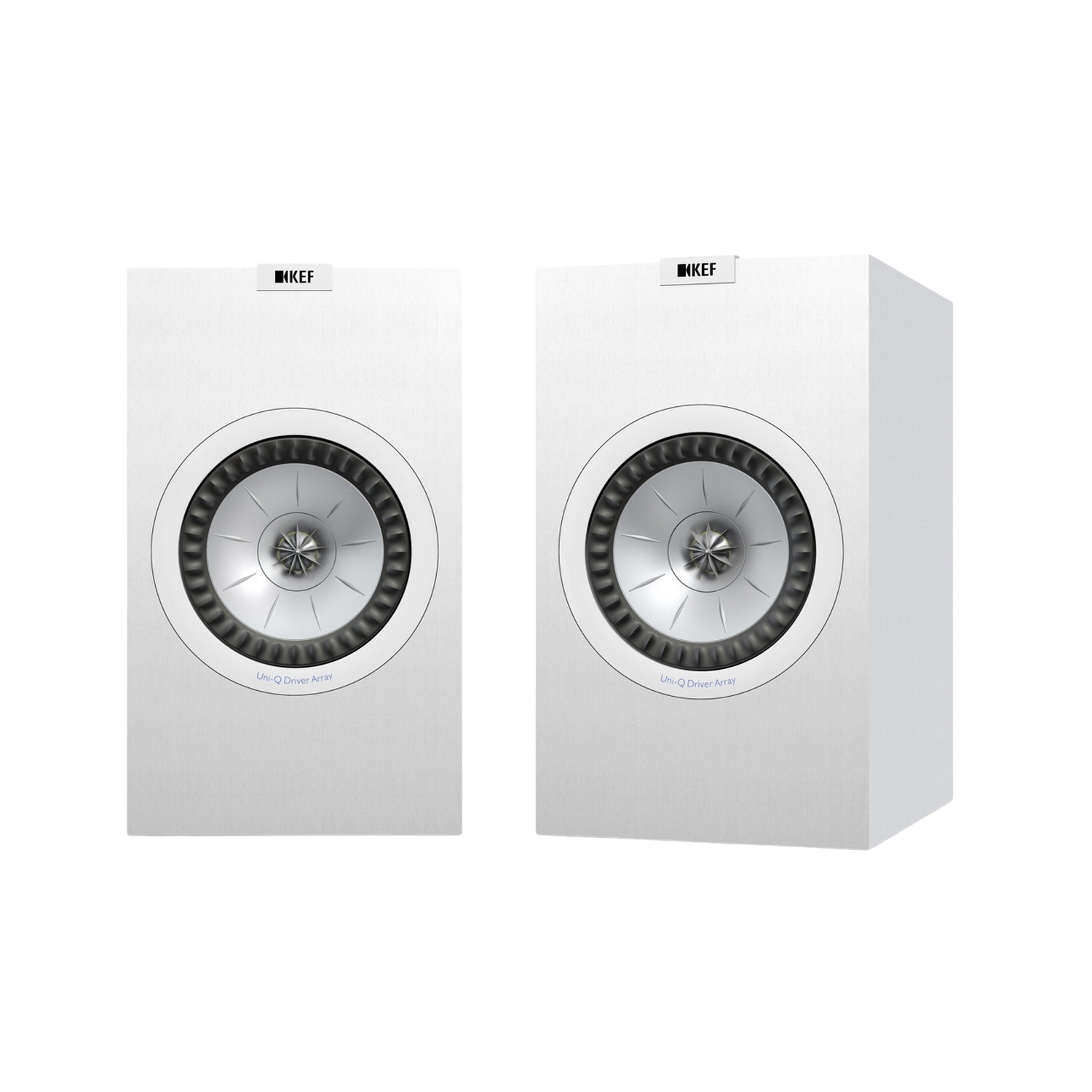 Kef Q350 De altavoces blanca hifi cine en casa estantería cajas gama 2 pareja sistema audio 15 120w 87db 8 ohm 63hz 28khz