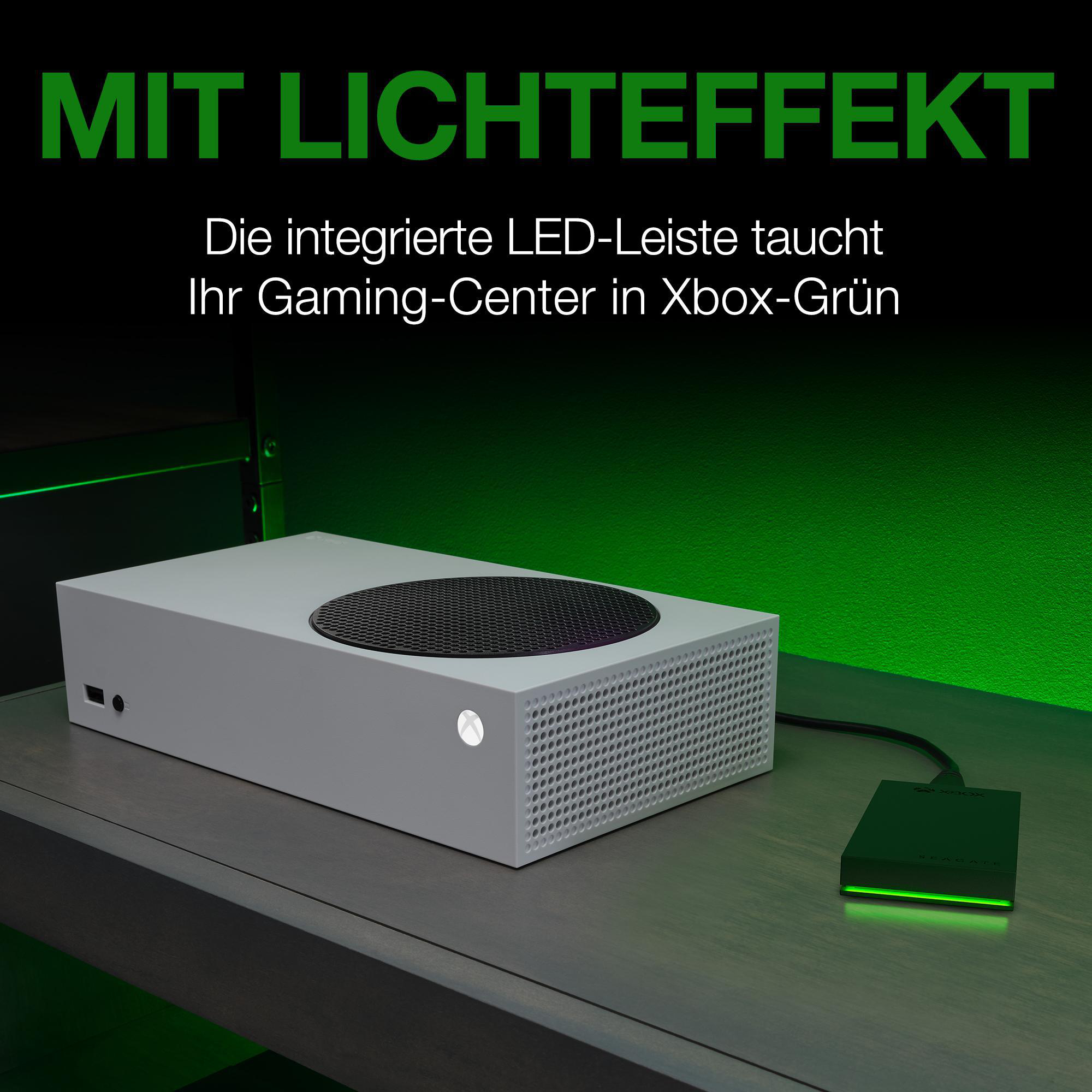 SEAGATE GameDrive SSD Xbox, tragbare externe SSD, 1 TB, 2.5 Zoll, USB 3.0, Xbox, Externe Festplatte, Schwarz