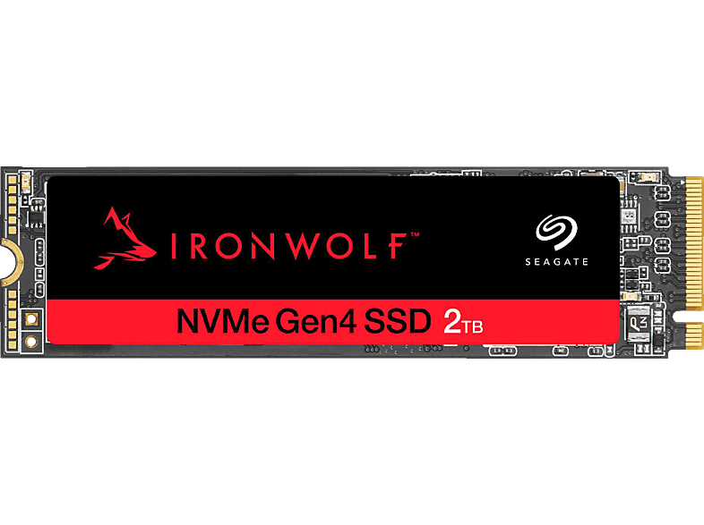 SEAGATE IronWolf 525, PCIe Gen 4, Interne Festplatte, 2 TB SSD M.2 via NVMe, intern