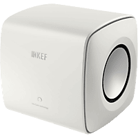 Subwoofer - KEF KC62,  2 x 6.5” drivers, 2x 500 W RMS, Uni-Core Force Cancellation, Blanco Mineral