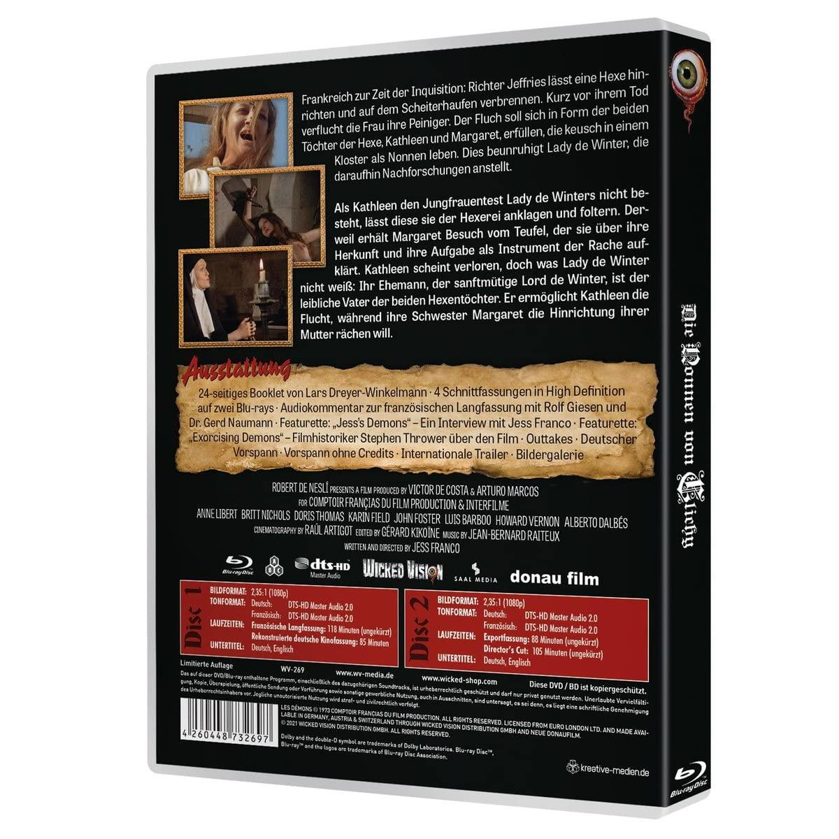Eine Blu-ray-Disc-Box mit einer Frau auf dem Cover.