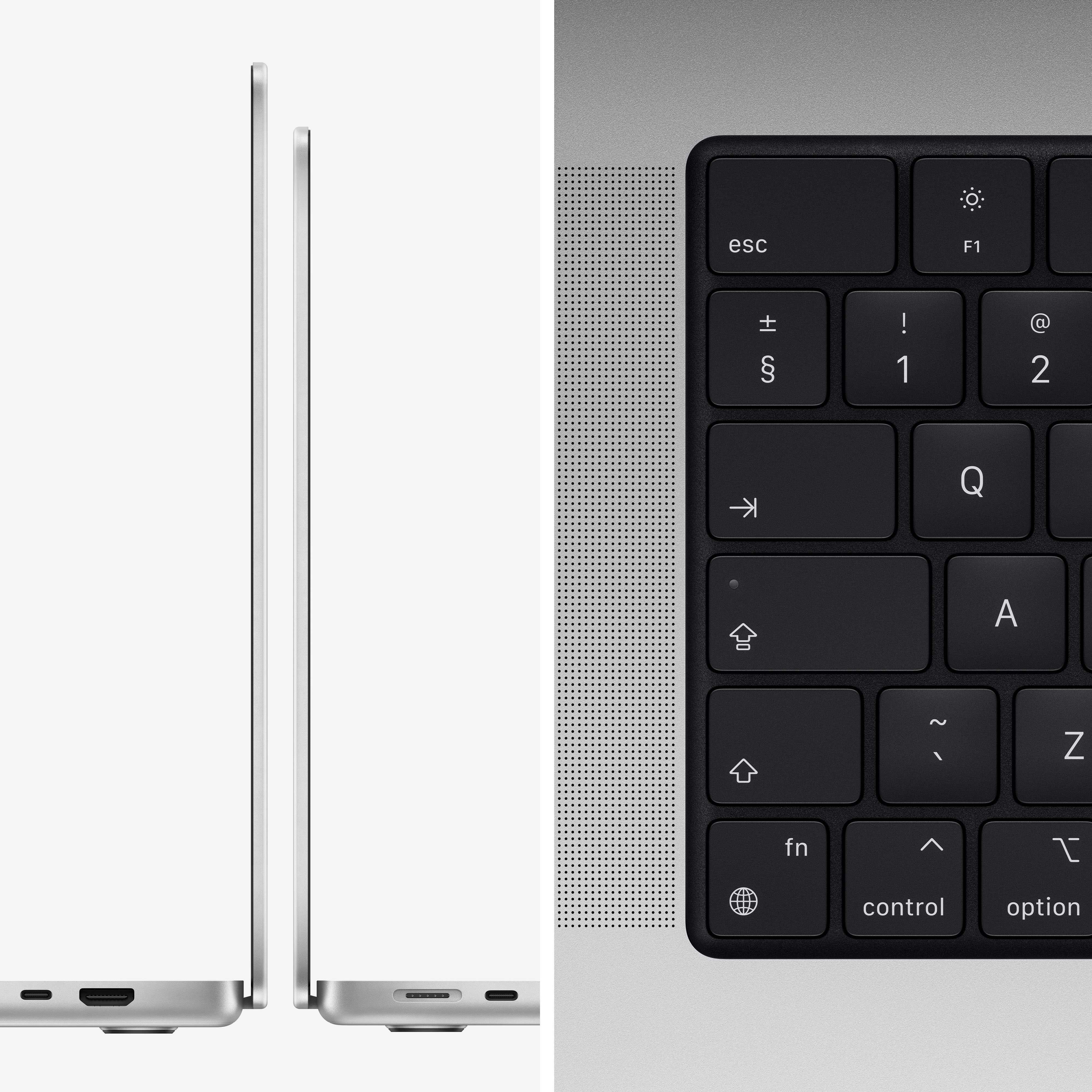 APPLE MacBook Pro 14 (2021) - Zilver M1 Pro 8C14C 16GB 512GB