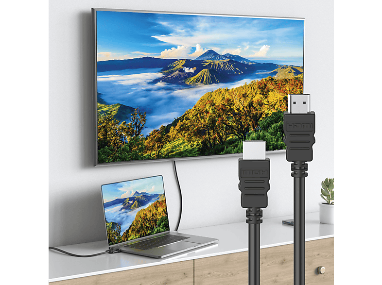 Thumbnail - HAMA High Speed HDMI Kabel, 1.5 m