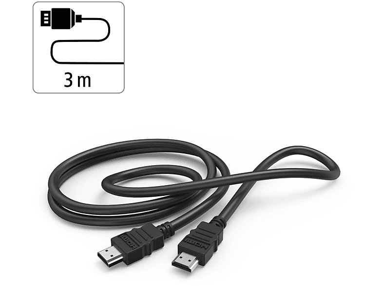 HAMA High Speed HDMI Kabel, 3 m