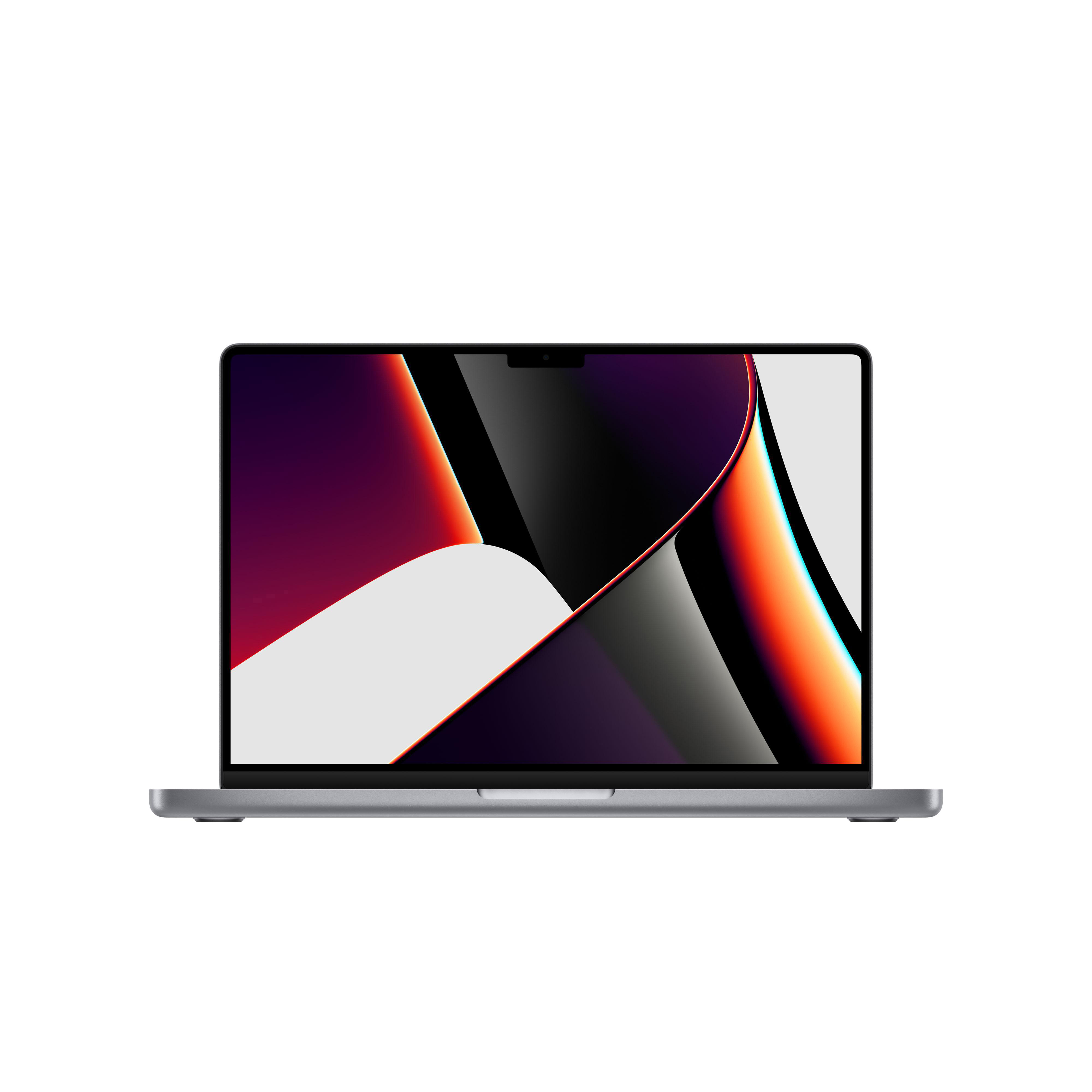 APPLE MacBook RAM, GB mit CTO, Space GB Pro 512 14,2 16 Zoll SSD, GPU, Grey Pro Display, Apple M1 Notebook MKGP3D/A 14-Core Prozessor